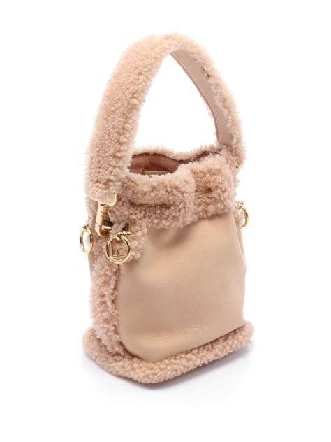 fendi mon tresor shearling